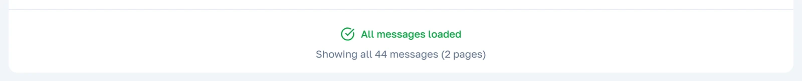 Ang kumpirmasyong na-load na ang bawat kampanya, kapalit ng Load More button